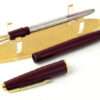 Vintage parker duofold Junior burgundy fountain pen with 14K gold medium nib - Used - Image 2