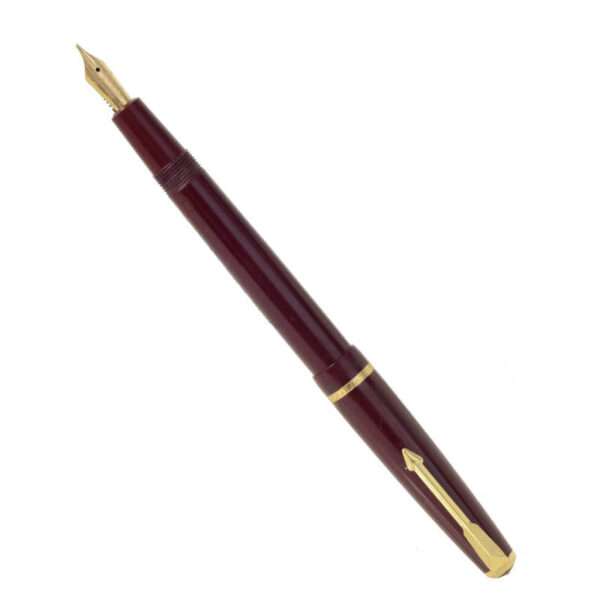 Buy Parker slimfold burgundy fountain pen with 14K gold M nib