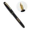 Vintage Burnham boots lever filler fountain pen - 14K gold M nib - Used