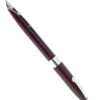 Sheaffer Quasi Imperial 330 burgundy fountain pen with Steel Inlaid B nib - Clean - Image 2