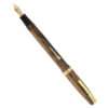 vintage watermans W3 striated fountain pen 14K gold Flex M nib - Rare - Image 2