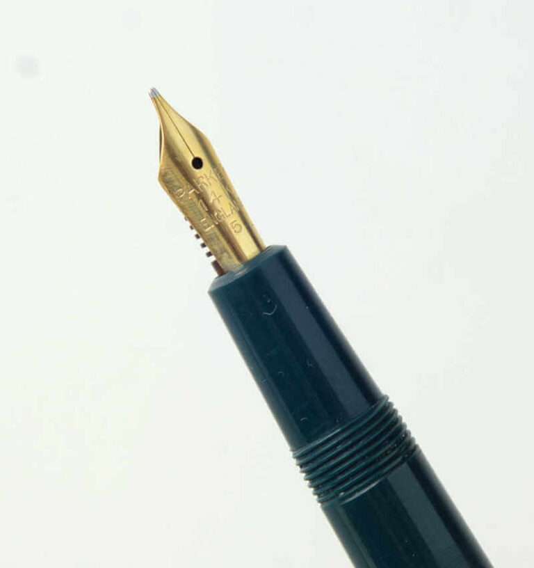 Buy Parker slimfold green fountain pen with 14K gold flex M nib