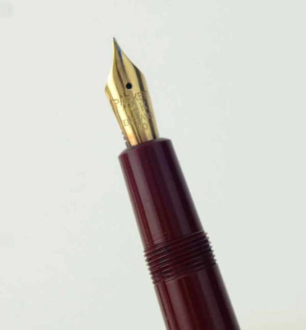 Buy Vintage parker duofold junior burgundy fountain pen gold M nib
