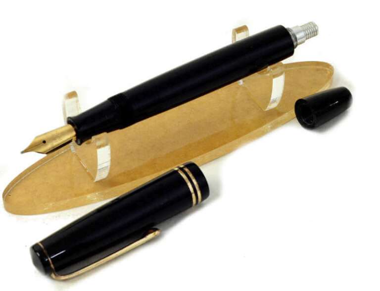 Buy Vintage parker victory button filler fountain pen with gold M nib