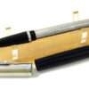 Vintage parker 51 chrome cap fountain pen 14K solid gold F nib - Used - Image 2