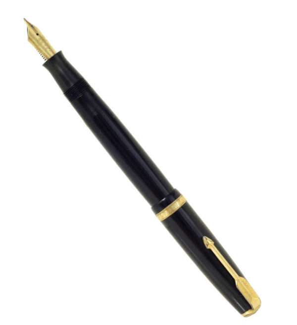 Buy parker duofold button filler fountain pen 14K gold flex M nib