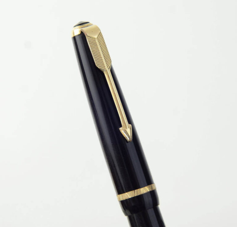Buy Parker slimfold black fountain pen with 14K gold flex B nib