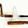 Kanwrite Desire rainbow marble converter fountain pen  - 4 dualtone ultra flex nib options - Image 2