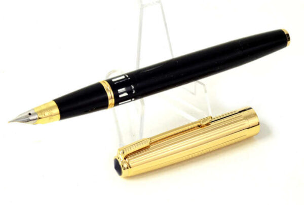 Wing sung 601a GP Vacumatic button filler blaack fountain pen with  F nib - Brand new - Image 2