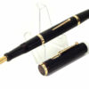 Antique swan self filler 130 fountain pen with 14C solid gold ultra flex M nib - VERY rare - Image 2