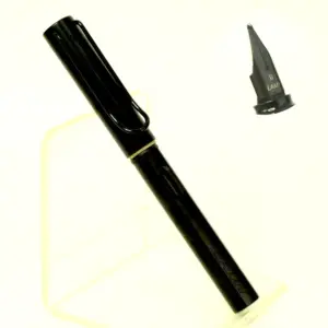 Lamy Alstar black barrel fountain pen | black B nib - Used