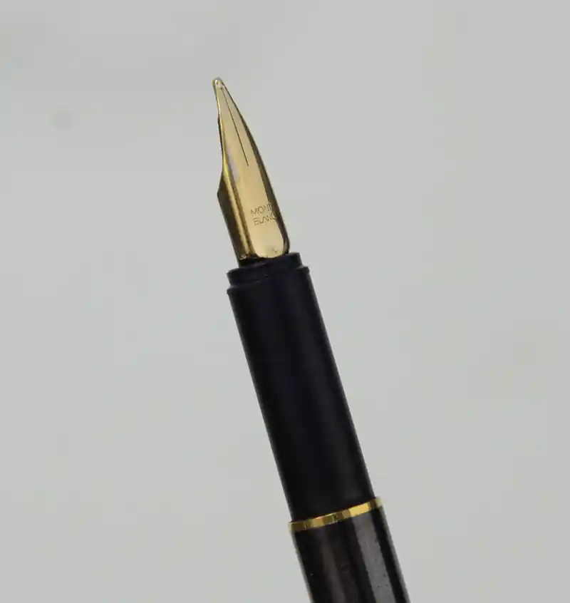 montblanc noblesse slimline grey fountain pen GoldPlated M nib