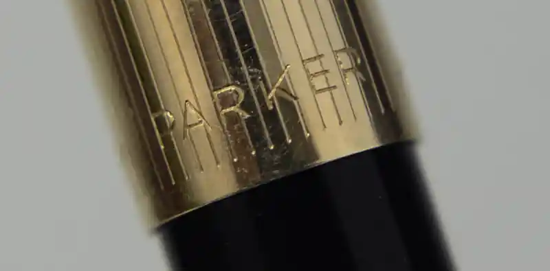 parker 17 lady GF fountain pen. 14k solid gold nib