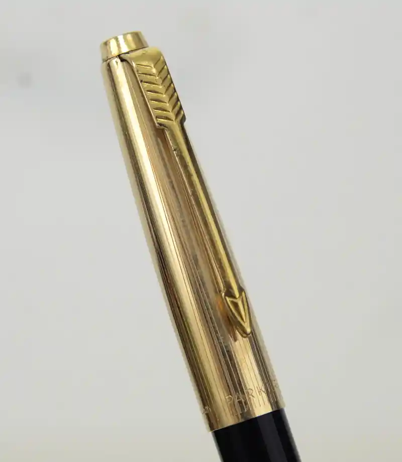 parker 17 lady GF fountain pen. solid gold nib
