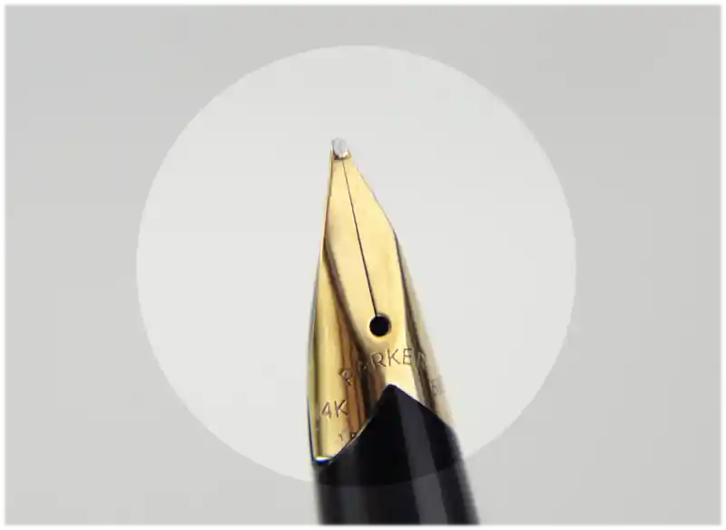 parker 65 fountain pen solid gold nib