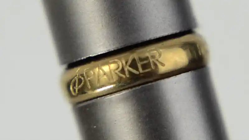 parker insignia flighter pen pencil 14K dimonite set plated