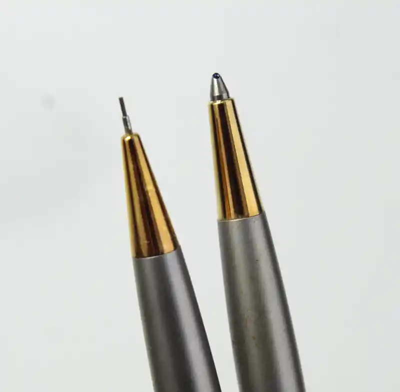 parker insignia flighter pen pencil 14K dimonite set