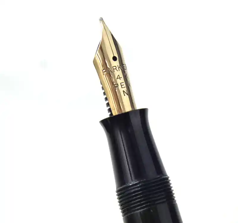 parker victory fountain pen 14k solid gold nib