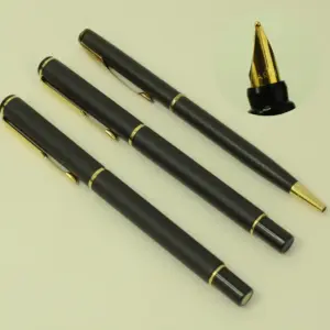 Parker 88 fountain pen and rollerball & ballpoint set - M gold plated Nib