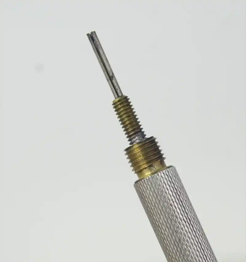 antique sterling silver barrel pencil 1930 circa