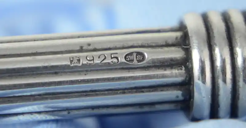 christian dior sterling silver ballpoint pen vintage