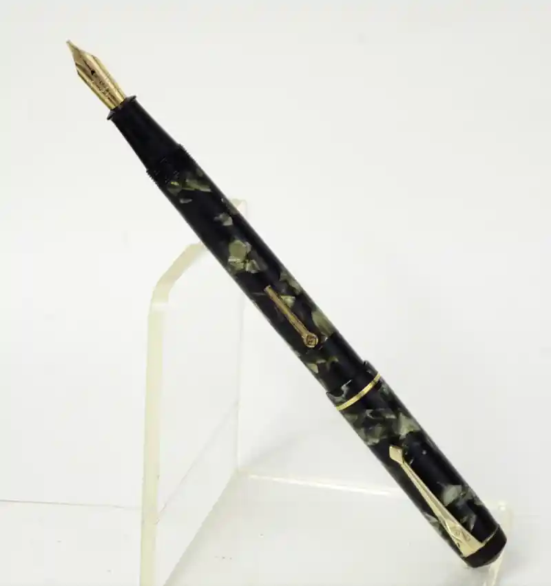 conway stewart 286 marbled barrel fountain pen