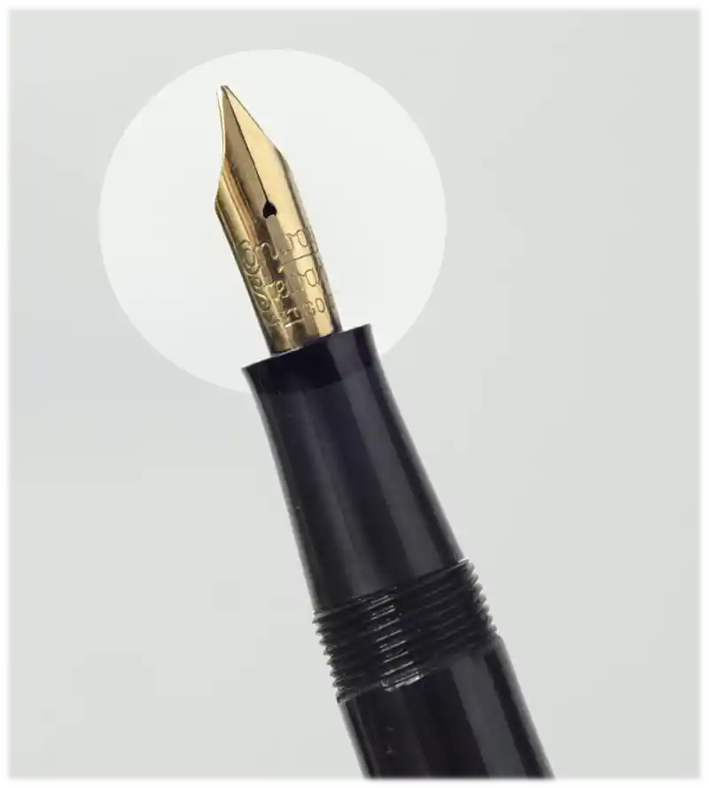 conway stewart 479 black fountain pen