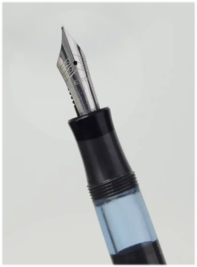 geha piston filler black fountain pen