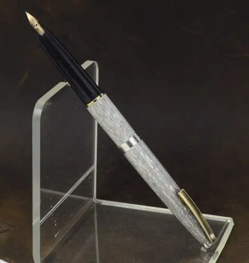 lady sheaffer 925 seaspray fountain pen gold nib