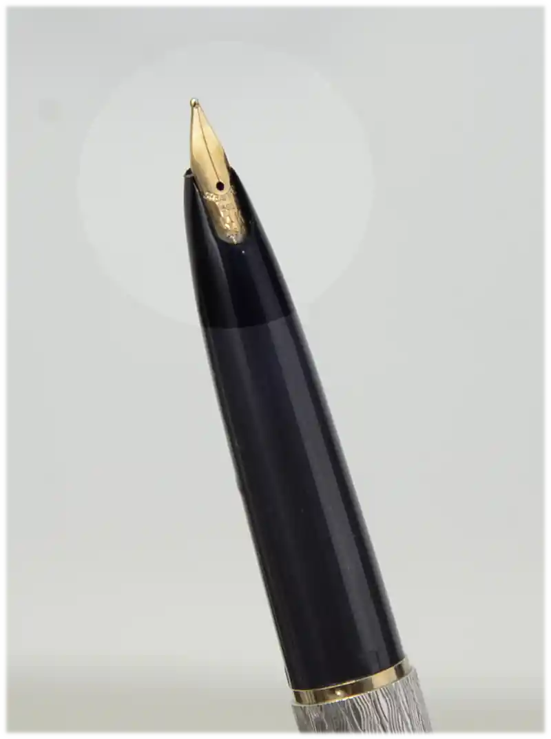 lady sheaffer 925 seaspray silver fountain pen