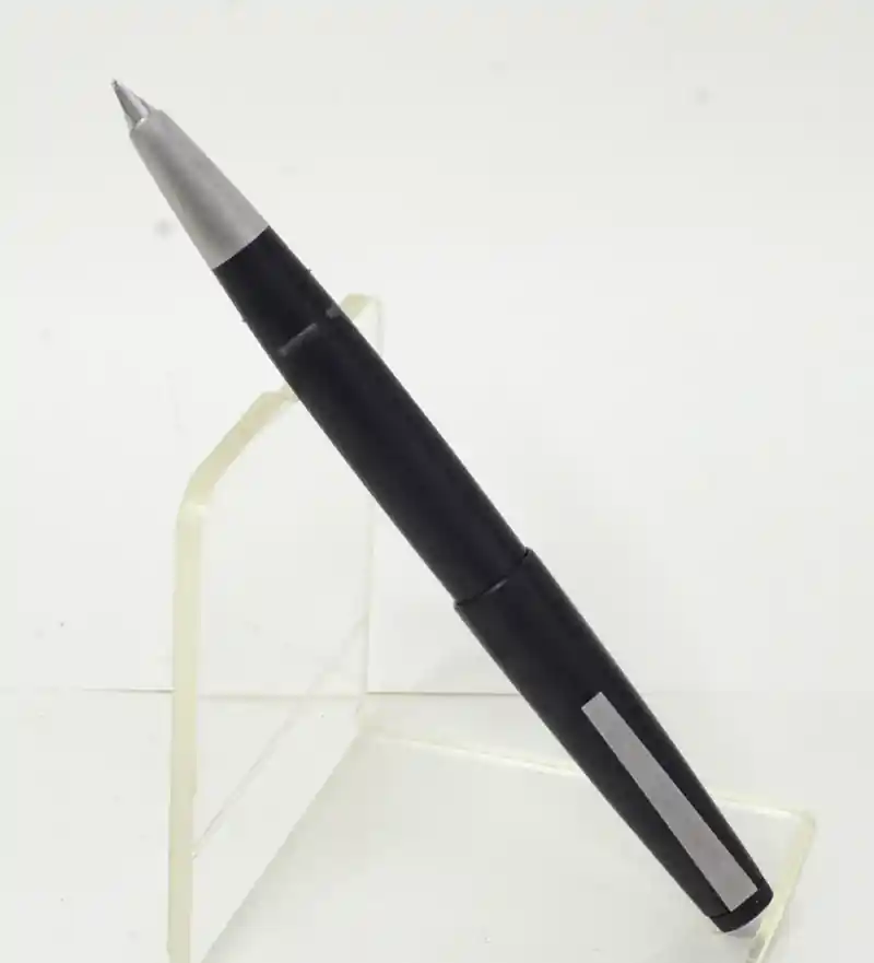 lamy 2000 black piston filler fountain pen