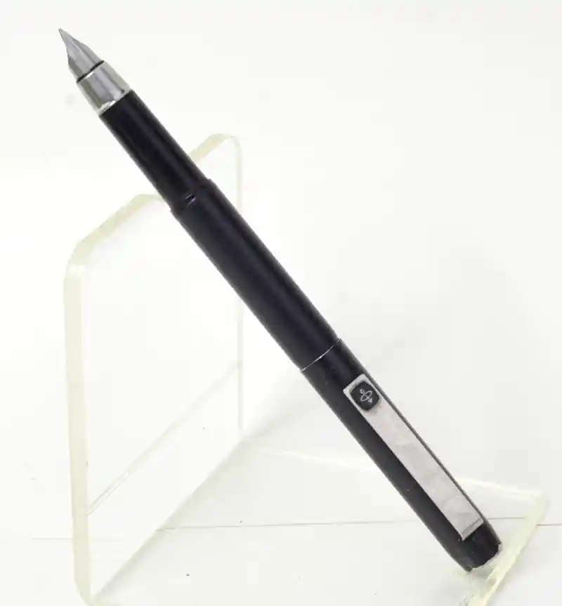 parker 25 black barrel fountain pen