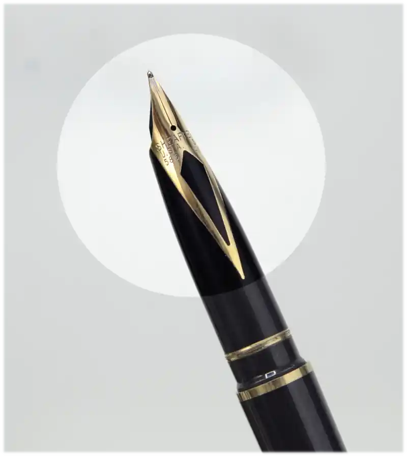 sheaffer targa 1003 black fountain pen 1