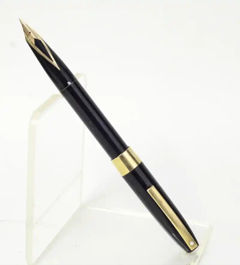 sheaffers imperial IV touchdown black barrel fountain pen