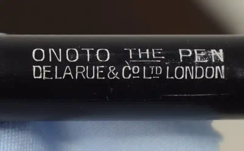 vintage onoto plunger filler pen 14K gold nib