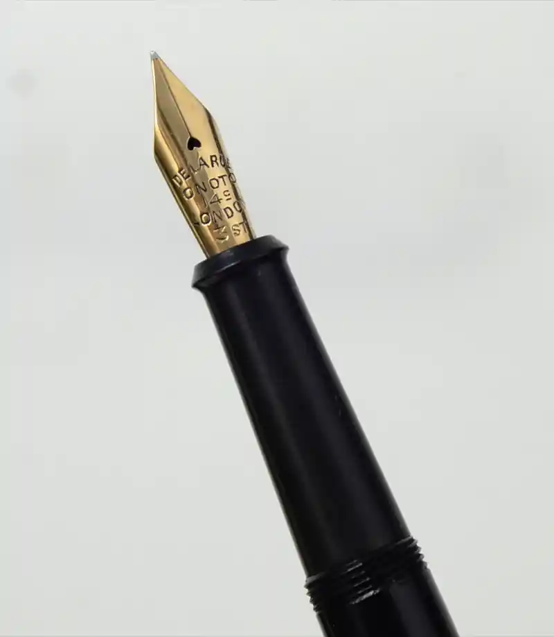 vintage onoto plunger filler pen SOLID gold nib