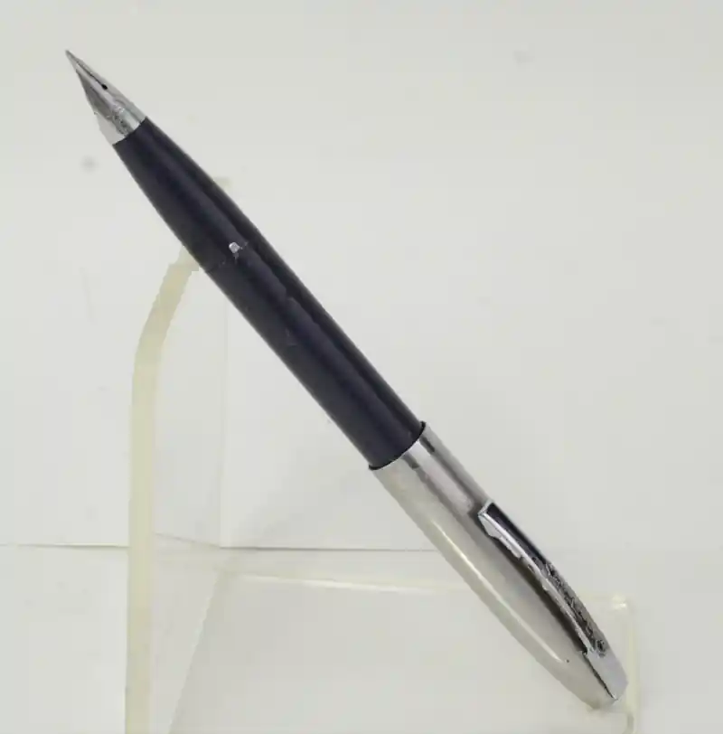 vintage sheaffers touchdown II grey barrel fountain pen