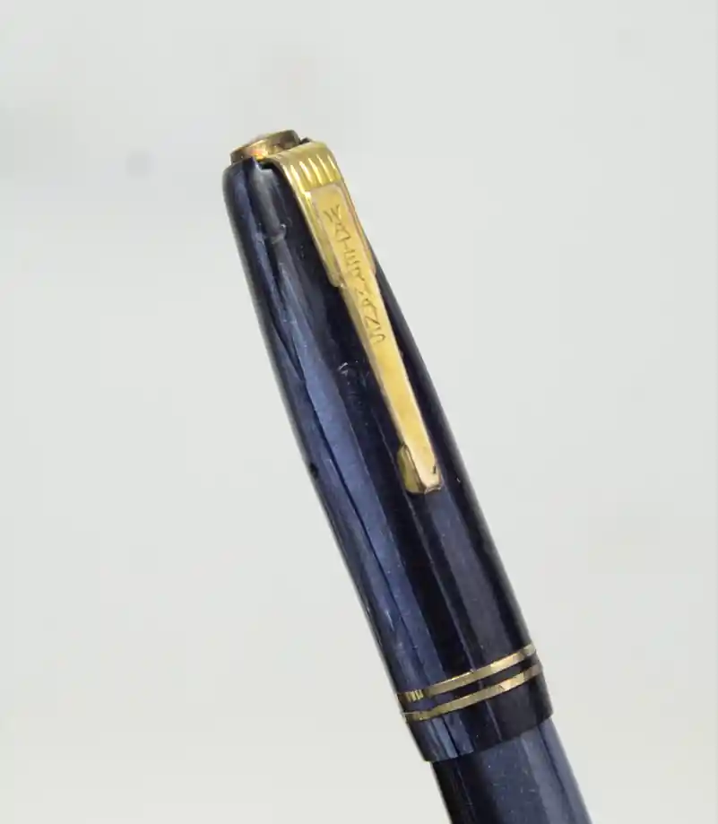 watermans 512V striated pen solid gold nib