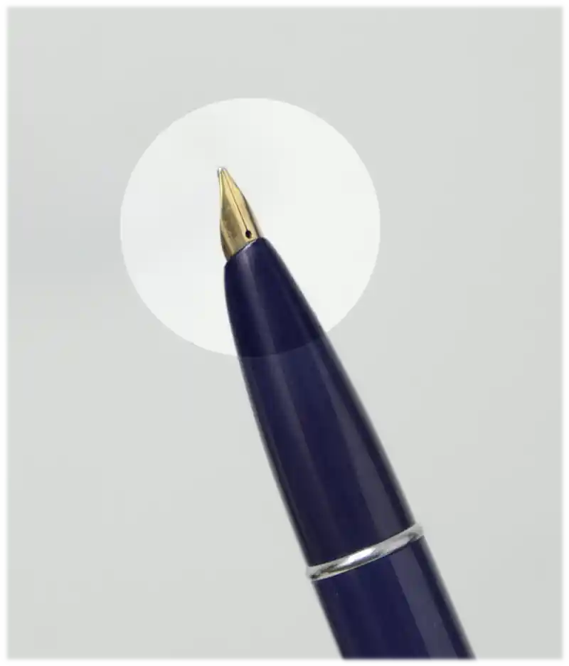 watermans taperite navy fountain pen
