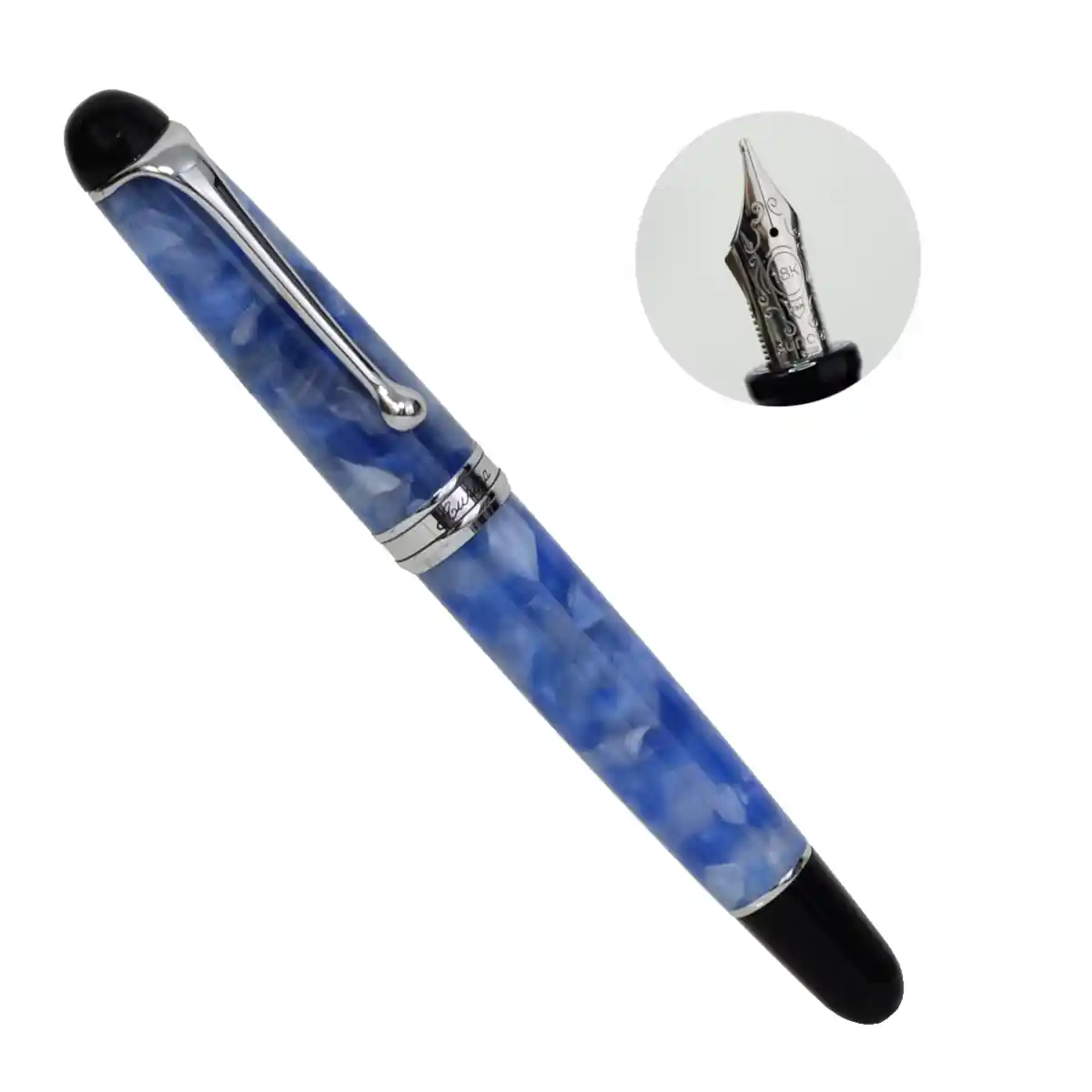 aurora 88 plutone LE 888 fountain pen | 18K solid gold | unused NOS condition 11 aurora 88 plutone fountain pen