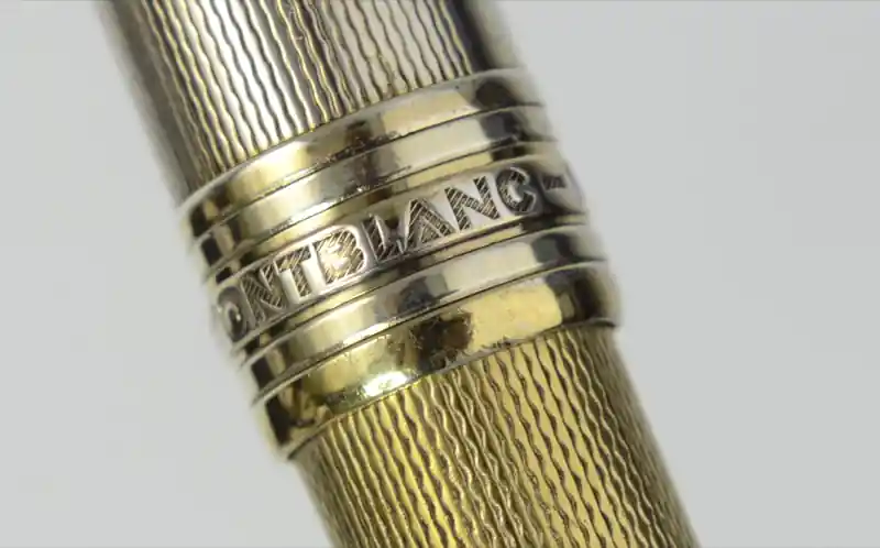 montblanc solitiare sterling silver 925 fountain pen germany