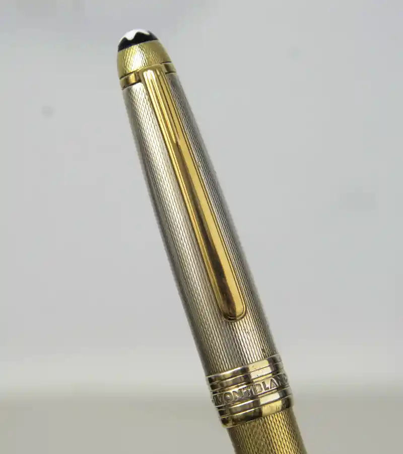 montblanc solitiare sterling silver 925 fountain pen