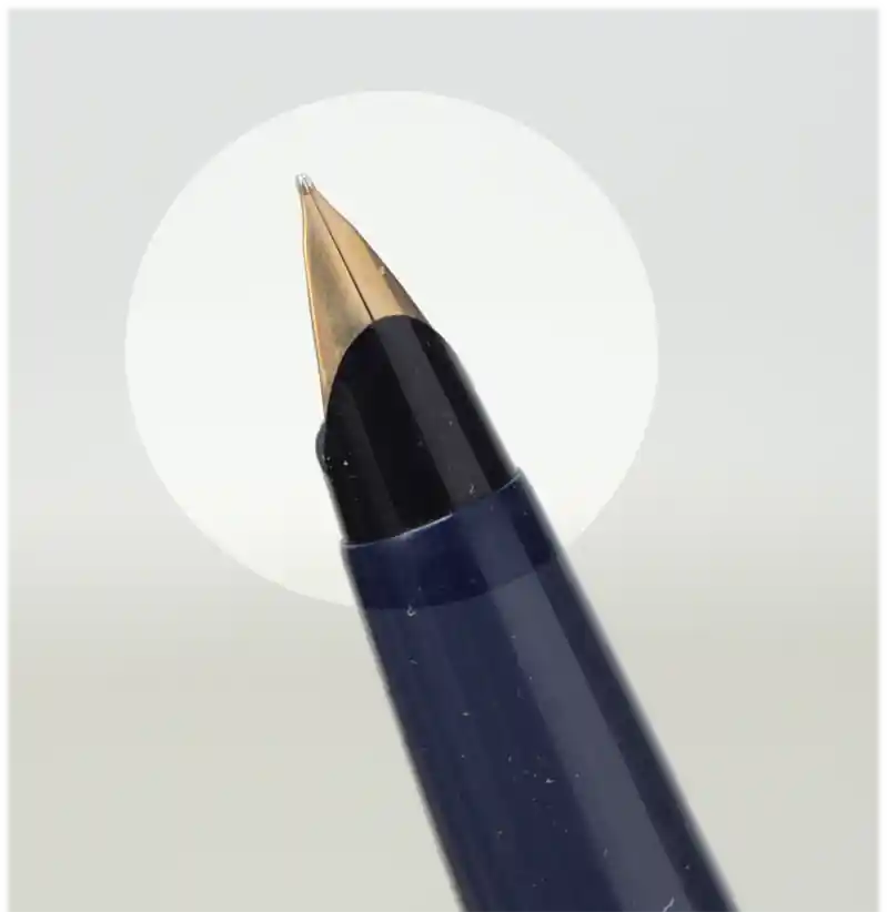 parker 45 flighter brushed chrome barrel fountain pen