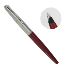 Vintage parker 45 fountain pen steel M or F nib - Super mint condition