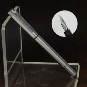 Vintage pilot birdie fountain pen with steel F nib - Used