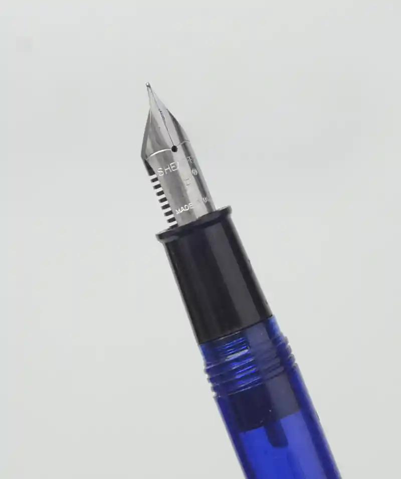 sheaffer no nonsense TR blue barrel fountain pen