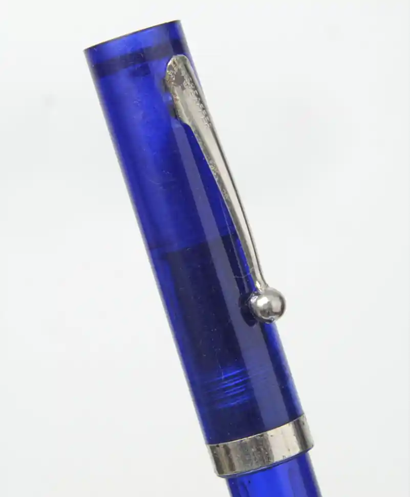 sheaffer no nonsense Translucent blue fountain pen