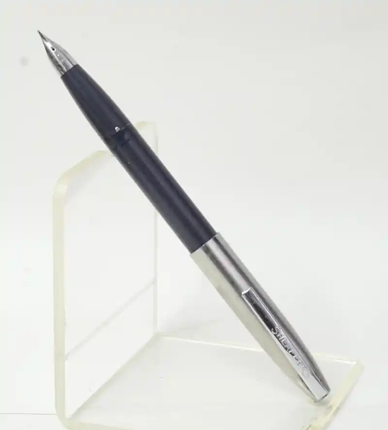 sheaffer touchdown II grey barrel fountain pen