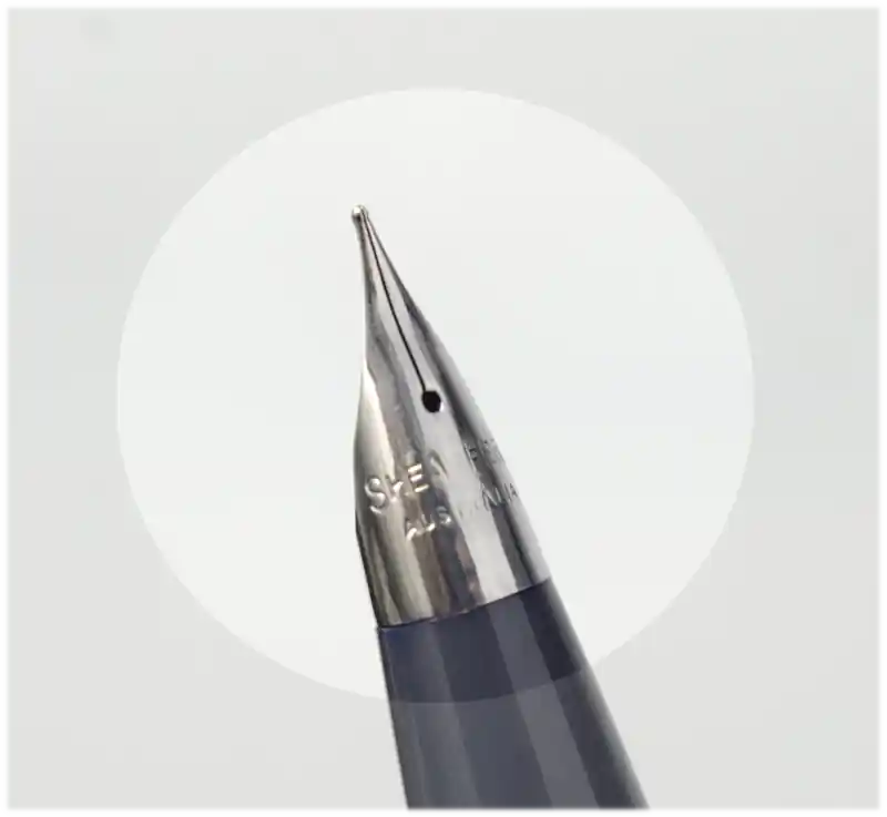 sheaffer touchdown II grey fountain pen