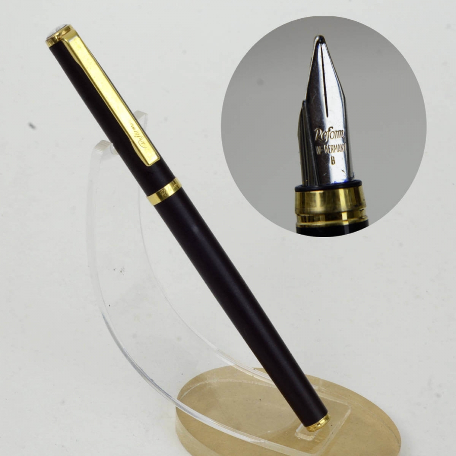 Buy Reform german fountain pen piston filler with Steel Broad nib